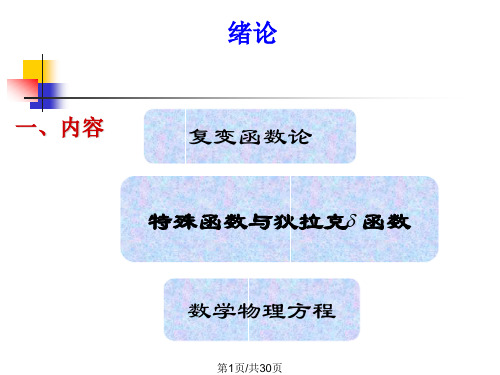 理学数学物理方法PPT课件