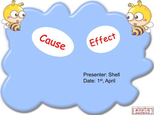 cause_and_effect 英语说明文写作中的因果关系