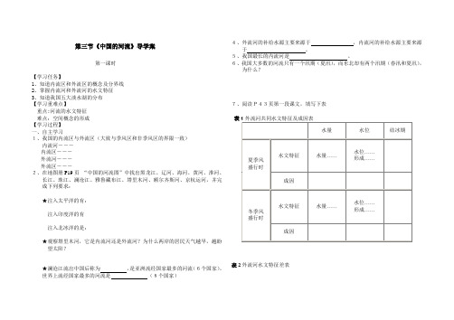 河流概况