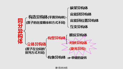 立体化学总结PPT课件