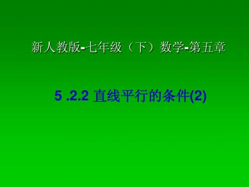 平行线及其判定课件5