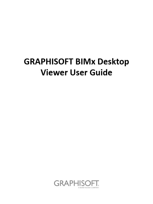 GRAPHISOFT BIMx Desktop Viewer User Guide