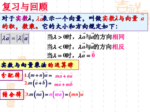 沪教版高中数学高二上册第八章8.2向量的数量积课件