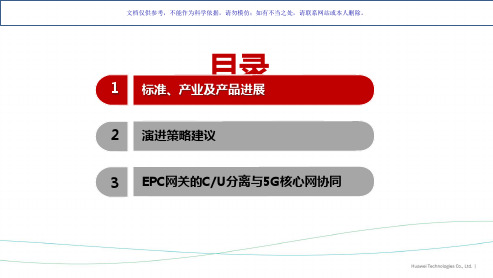 五G分组核心网专题课件