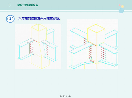 建筑钢结构工程技术 梁与柱的连接构造