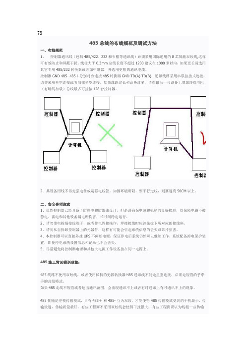 485布线规范