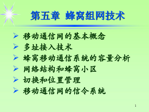 蜂窝组网技巧.ppt