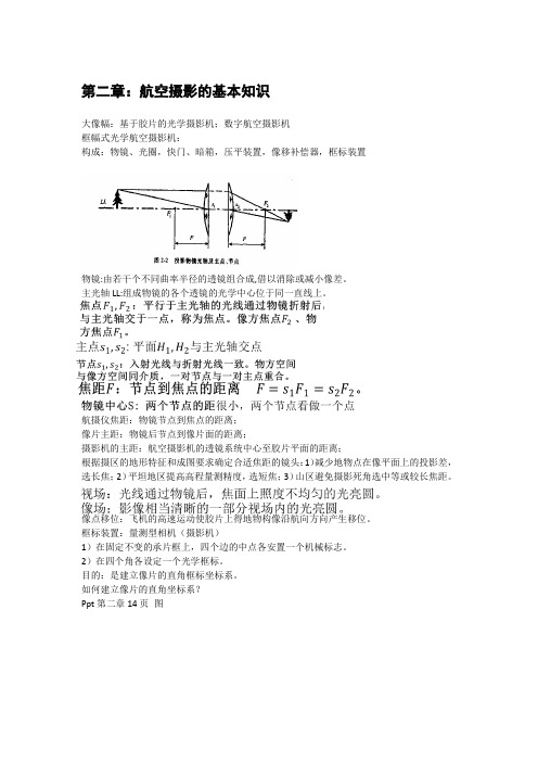 摄影测量2.1--3.2