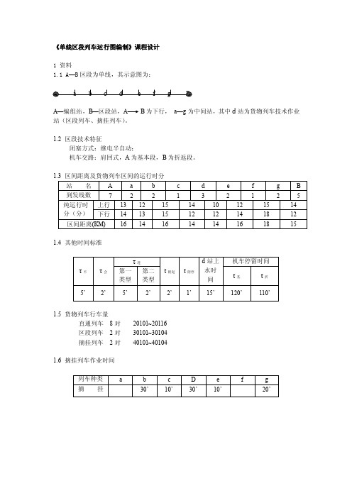 行车课设[指南]