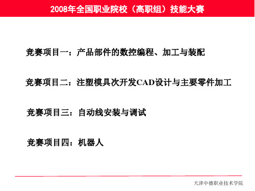 2008年全国职业院校高职组技能大赛(精)