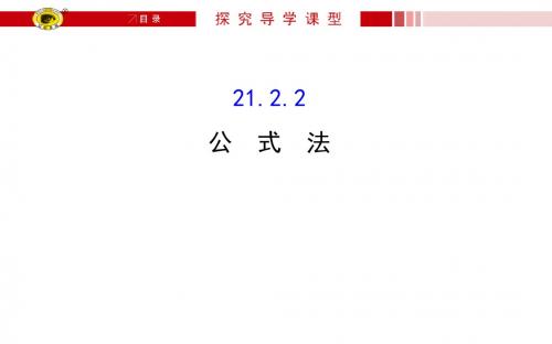 21.2.2公式法。ppt