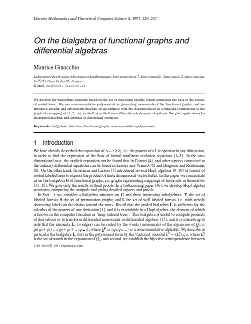 differential algebras