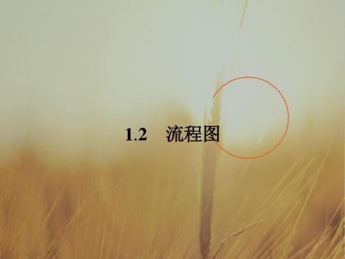 2017-2018学年高中数学必修3课件:1-2-1 顺序结构 精