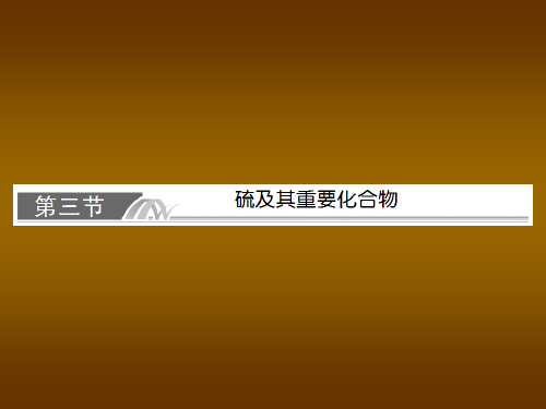 2014高考化学一轮复习非金属及其化合物X4-3课件