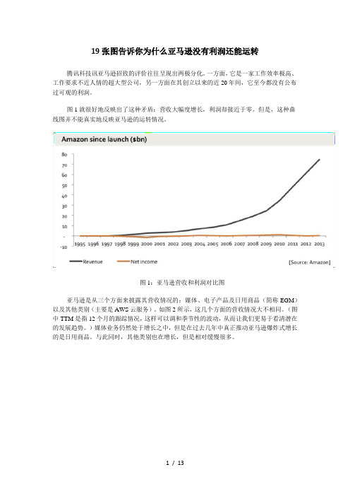 19张图告诉你为什么亚马逊没有利润还能运转