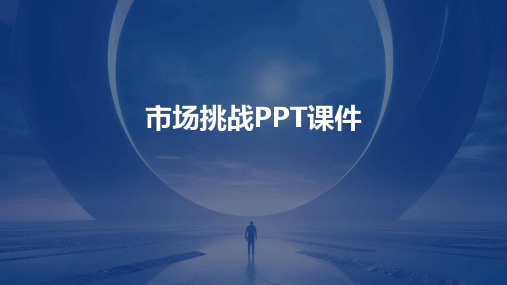 市场挑战ppt课件