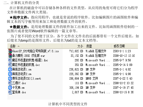 第3课计算机中的文件