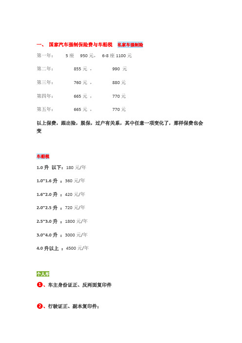 2016年车险新标准