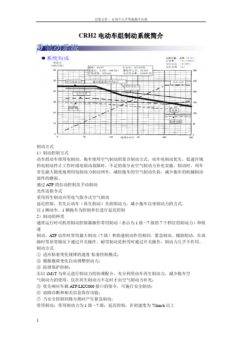 CRH2制动系统介绍