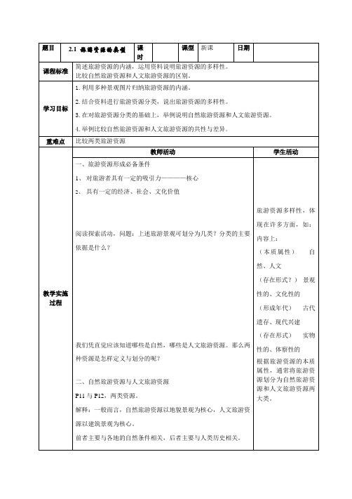 高中地理选修3教案2.1