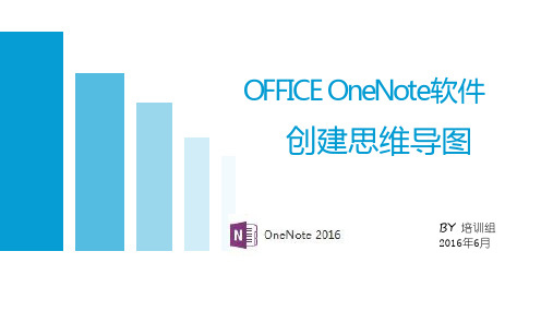 OneNote创建思维导图