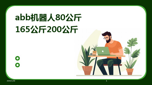 2024版abb机器人80公斤165公斤200公斤