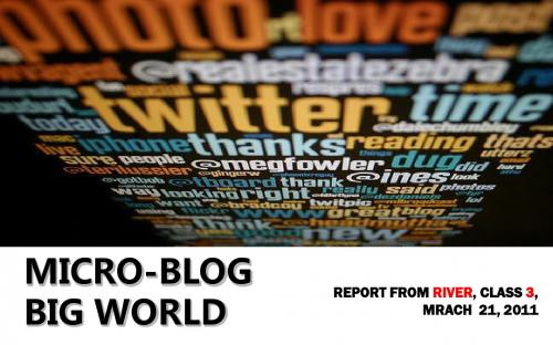 microblog bigworld  微博改变世界 英语演讲