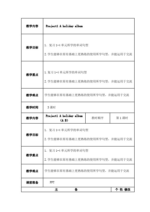 新译林牛津小学英语六年级上册优质公开课赛课精品课件教案  6A project1