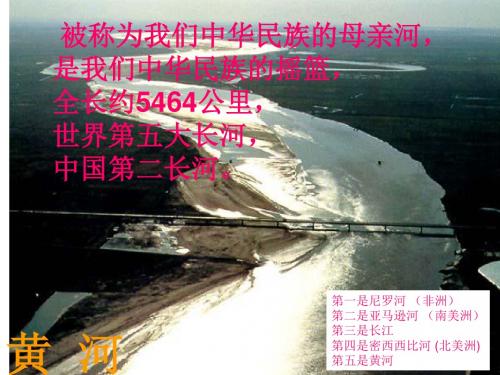 山东省传统文化三年级《黄河胜景、黄河号子、黄河精神、黄河颂歌》