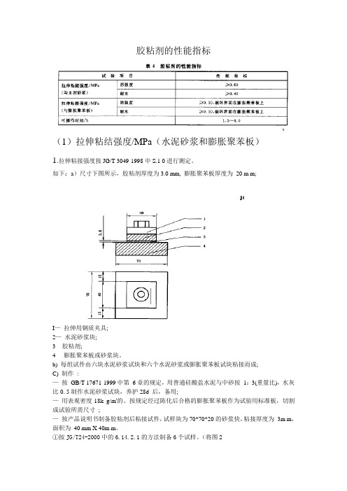 粘结砂浆(胶粘剂)