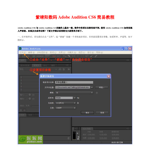 Au CS6简易教程