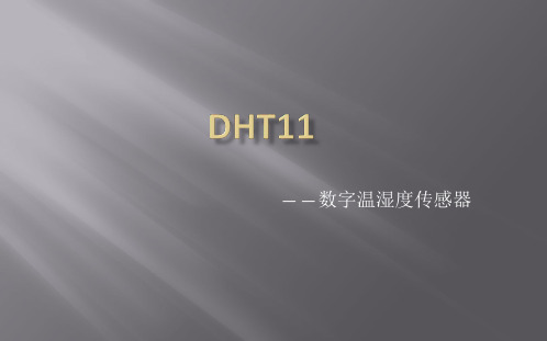 课件(DHT11)