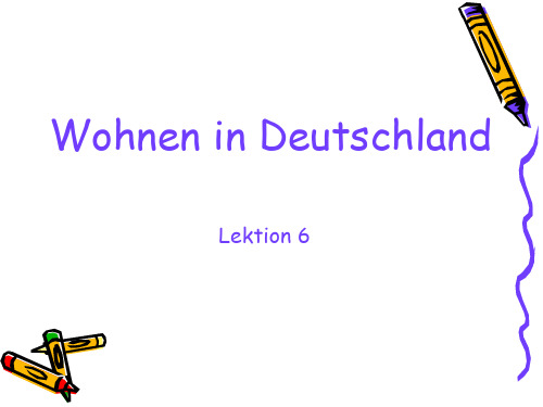 Lektion6 Wohnen in Deutschland