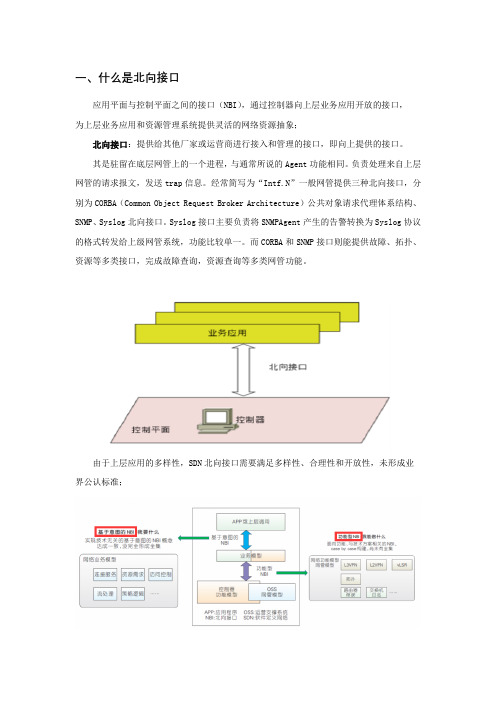 北向、南向、SDN、NETCONF定义