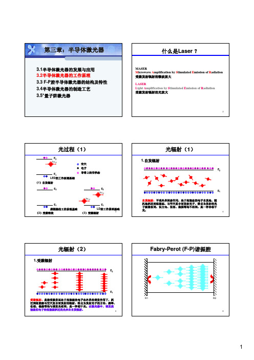 第3.2 半导体激光器工作原理