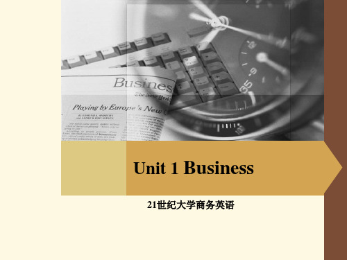Unit 1- Business