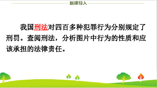 人教统编版道德与法治八年级上册《预防犯罪》精品课件