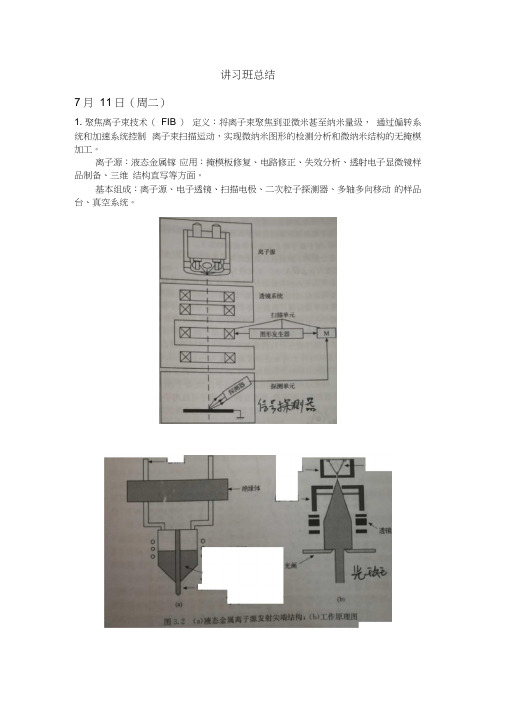 聚焦离子束技术