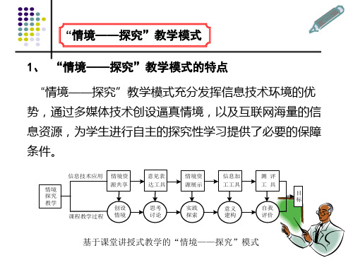 情境—探究教学模式