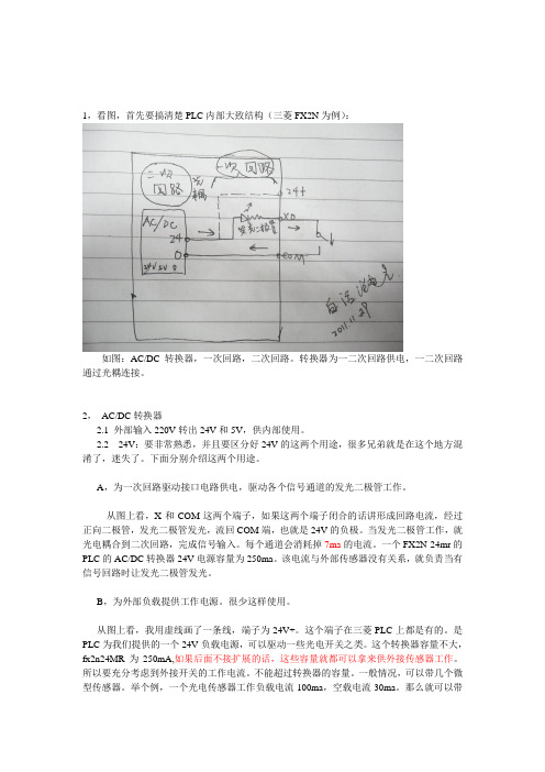 白话说电气_PLC输入接线详解(三菱FX2N,西门子)