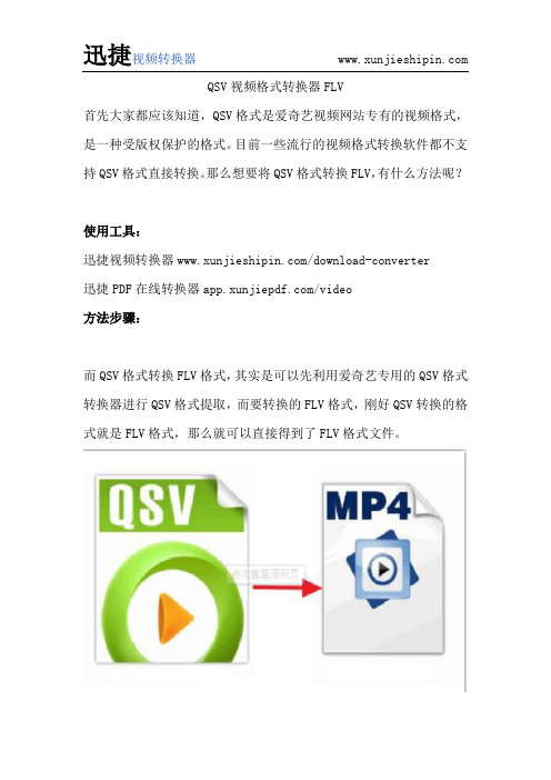 QSV视频格式转换器FLV