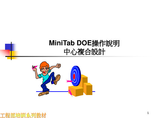 DOE培训系列---Mintab DOE操作说明(中心复合设计)