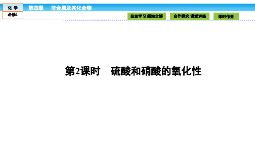 高中化学(人教版)必修1课件：第四章 非金属及其化合物 4.4.2