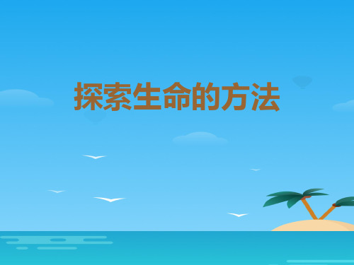 《探索生命的方法》PPT课件[优秀课件资料]