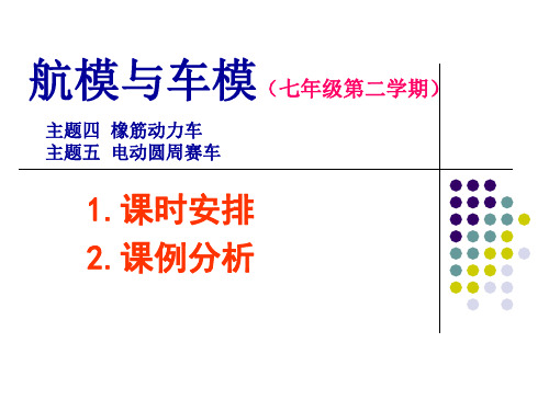 “橡筋动力车的设计”、“橡筋动力车的制作”