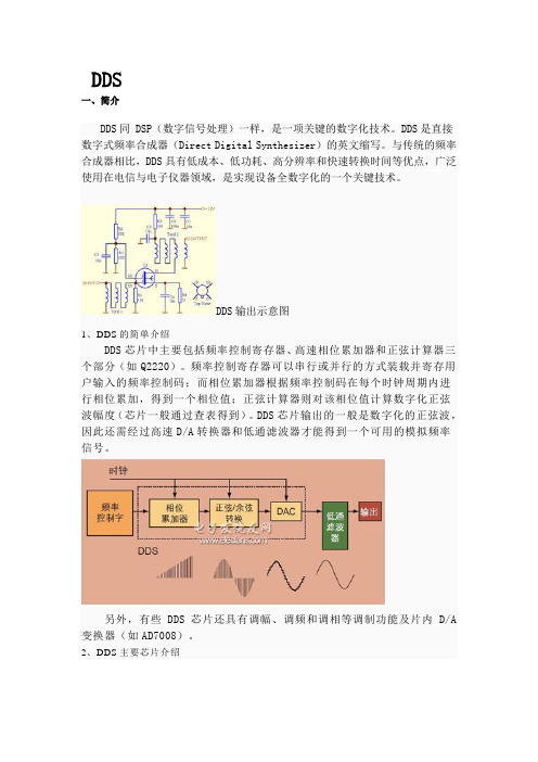 DDS芯片资料