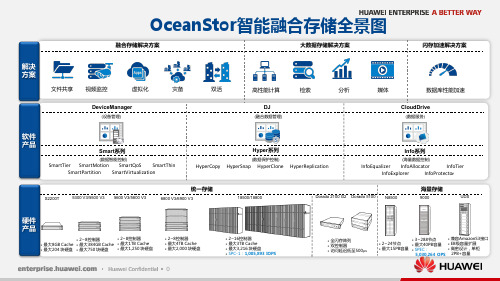 华为存储产品全景图