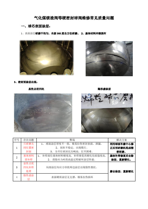 维修煤锁阀常见问题分析及解决方案