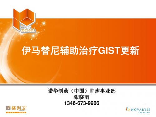 GIST辅助治疗