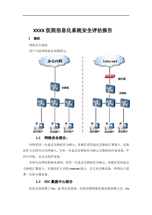 医院网络及IT系统评估报告